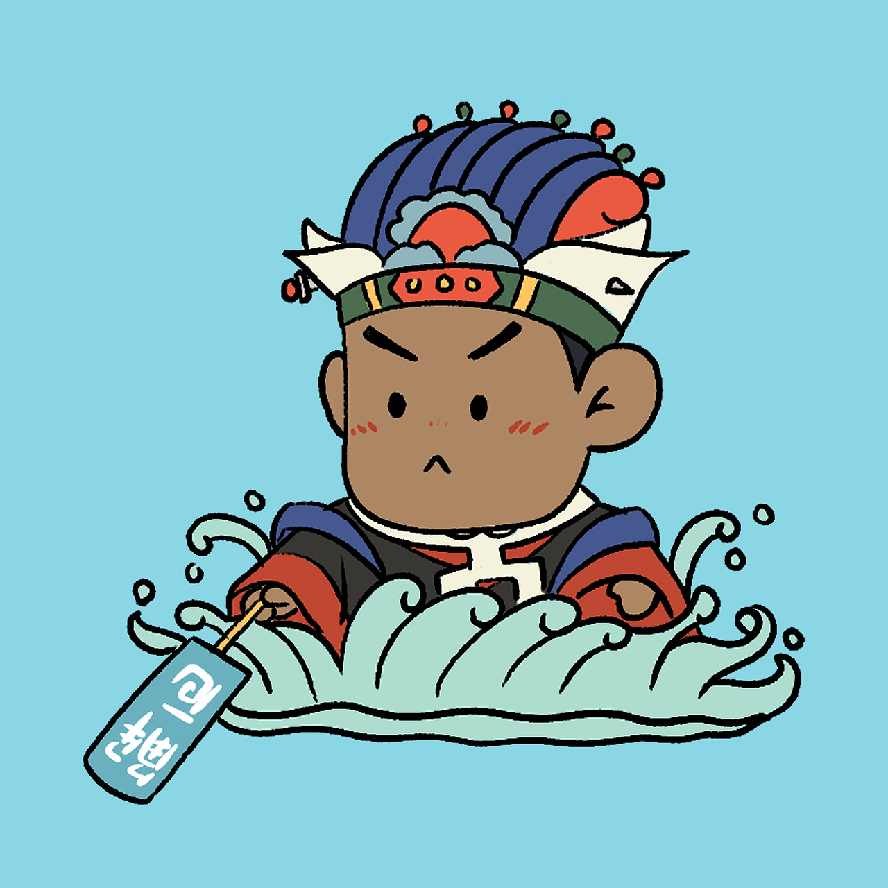 三官卡通人物（图ZMjQ3MjUzMTMy） - 创作习作 - 站酷设计师小小的我呀原创素材 - 站酷ZCOOL