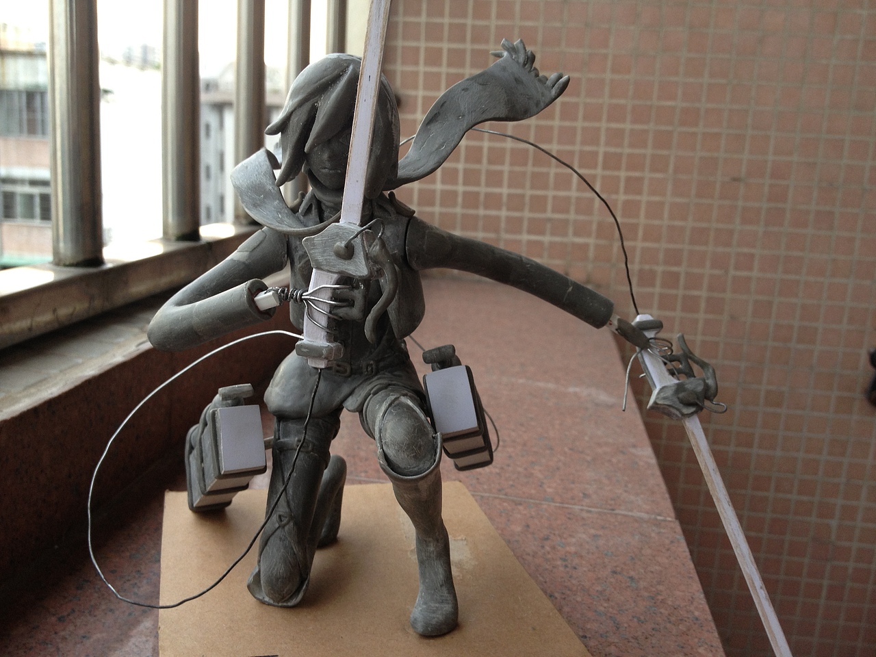 还没做完先装上去看看啦~