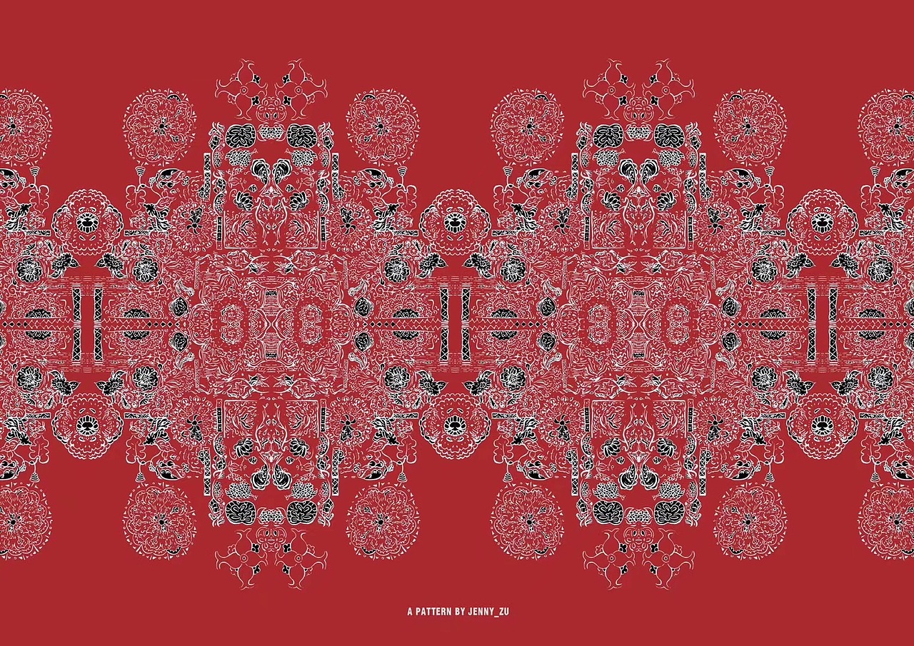 采风写生原创纹样设计（图ZMjE5NjA4Njgw） - 图案 - 站酷设计师Jenny_ZU原创素材 - 站酷ZCOOL