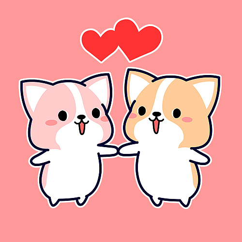 柯基咯叽情侣篇温情上线