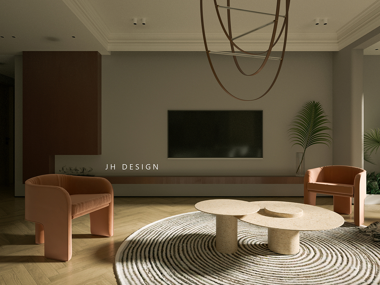 JH DESIGN 现代法式住宅（图ZMjAzNTgwNzQ0） - 家装设计 - 站酷设计师几禾设计原创素材 - 站酷ZCOOL