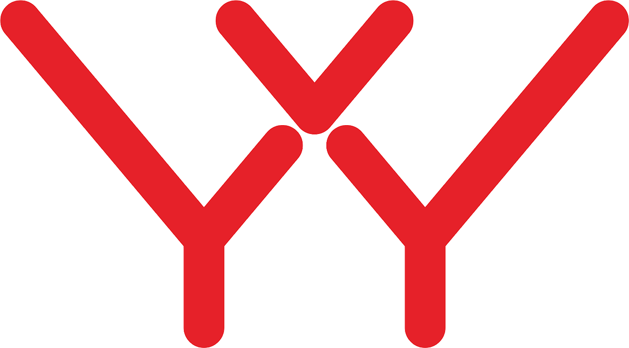 YY字母标志logo