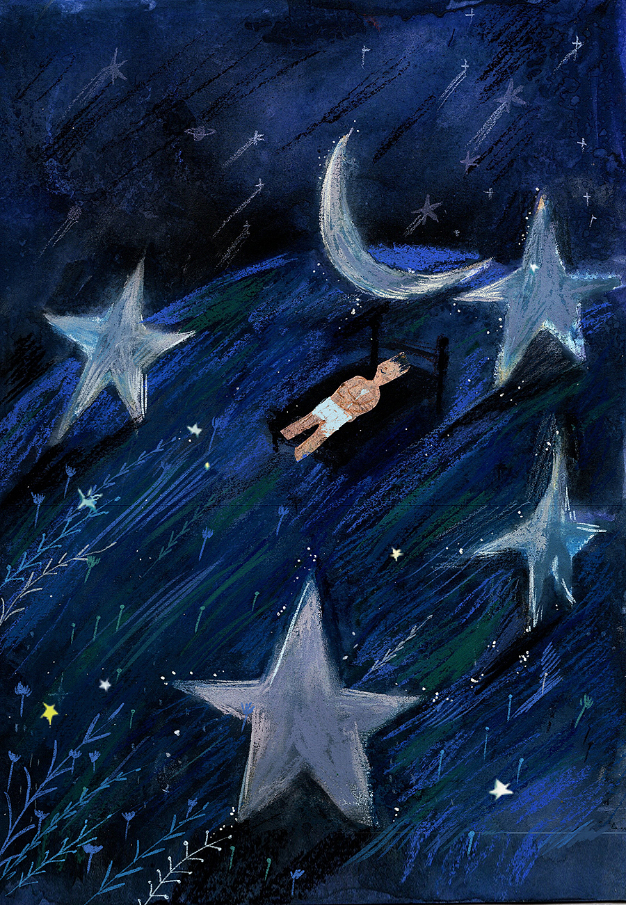 星星和花 金波 br> br>我最喜欢夏天------ br>满地的鲜花: br>这里