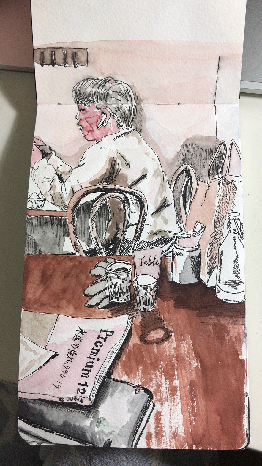 钢笔水彩速写（图ZMTg5MjE0NDky） - 创作习作 - 站酷设计师李Jarvis原创素材 - 站酷ZCOOL