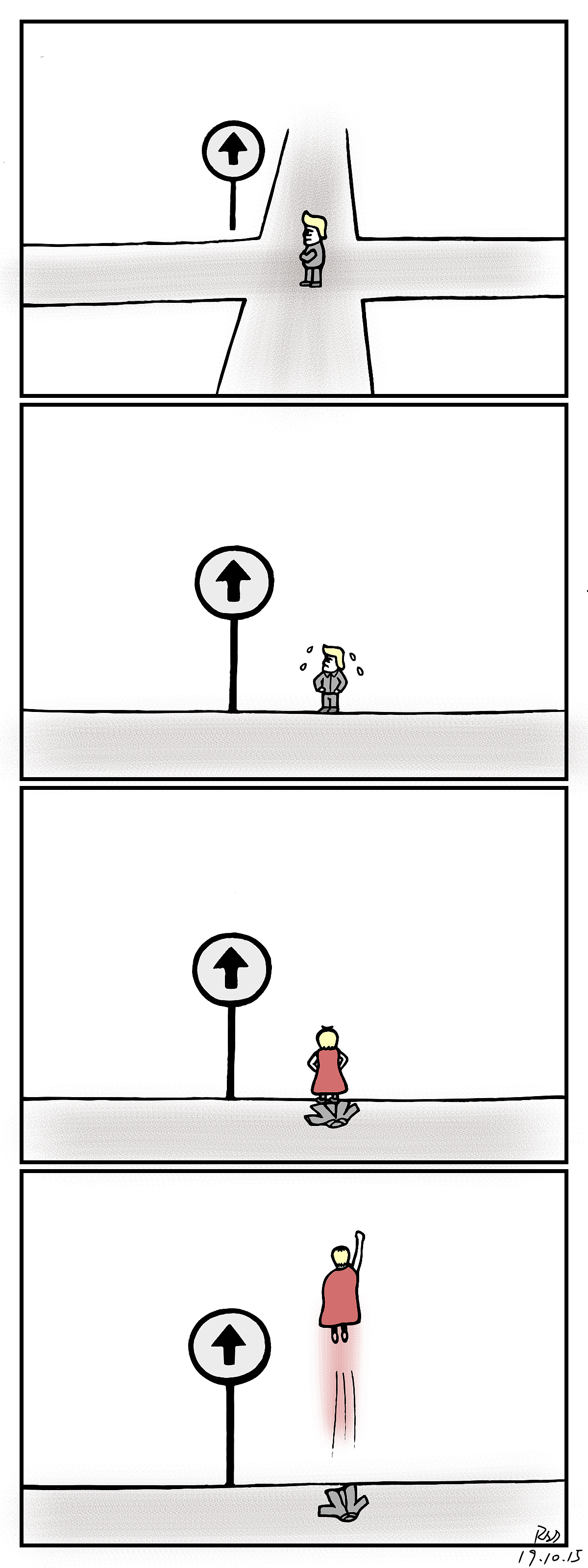 变身超人（图ZMTgwOTQwNDI4） - 短篇/格漫 - 站酷设计师吉木公原创素材 - 站酷ZCOOL