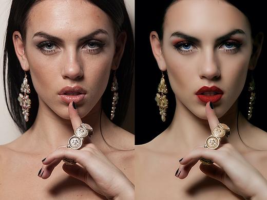 人像精修练习（个人主页-ZNDUyMzA0MjA=） - 其他 - 站酷设计师黑夜的白猫原创素材 - 站酷ZCOOL