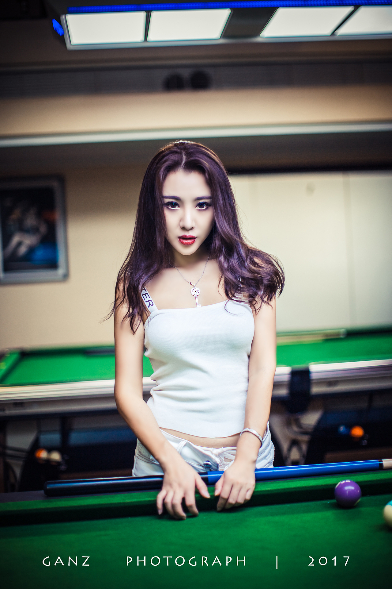 桌球女郎（图ZODc5NDg0NDA=） - 人像摄影 - 站酷设计师甘蔗Ganz原创素材 - 站酷ZCOOL