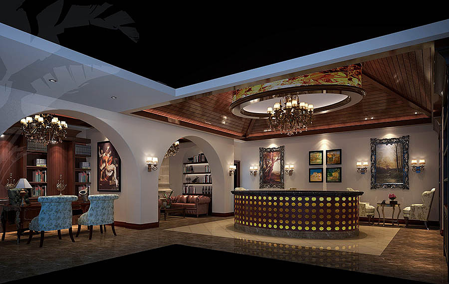 碧桂园美容SPA设计案例_楚雄美容院设计公司