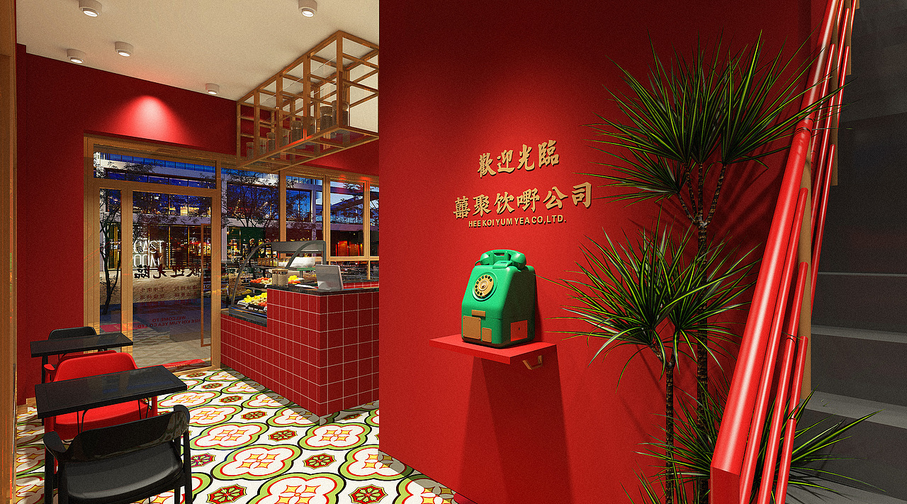 【译点案例】囍聚饮嘢公司 | 港风Style,红了整条Gai