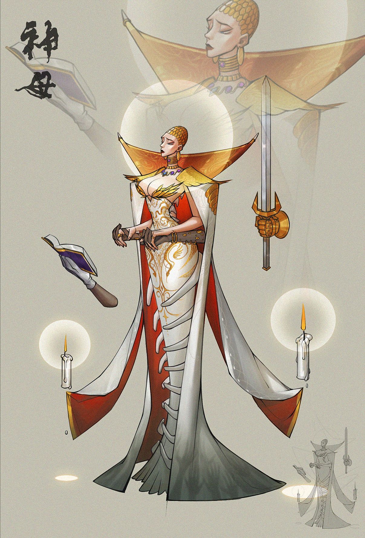 《起源》题目练习（图ZMjA4MzEyOTE2） - 游戏原画 - 站酷设计师非金属原创素材 - 站酷ZCOOL