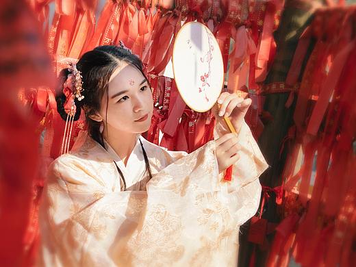 客家小镇拍的汉服