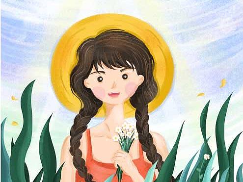 夏日微信主题插画（个人主页-ZNTgwNTQ5MjQ=） - 商业插画 - 站酷设计师成长咖儿斯原创素材 - 站酷ZCOOL