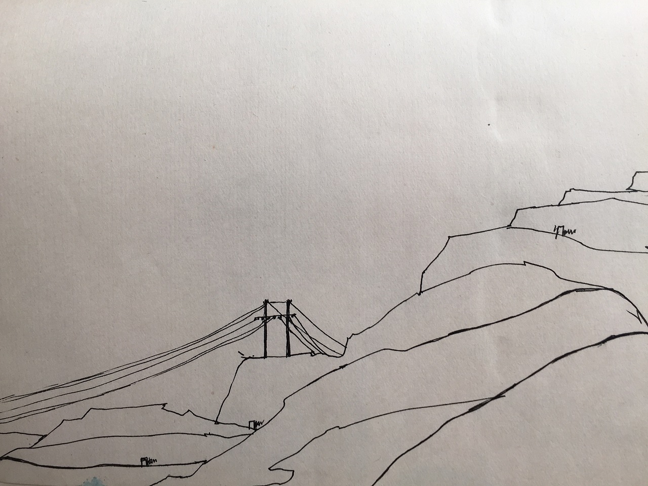 九十年代学生时期人物动态,风景,静物,雕塑速写。