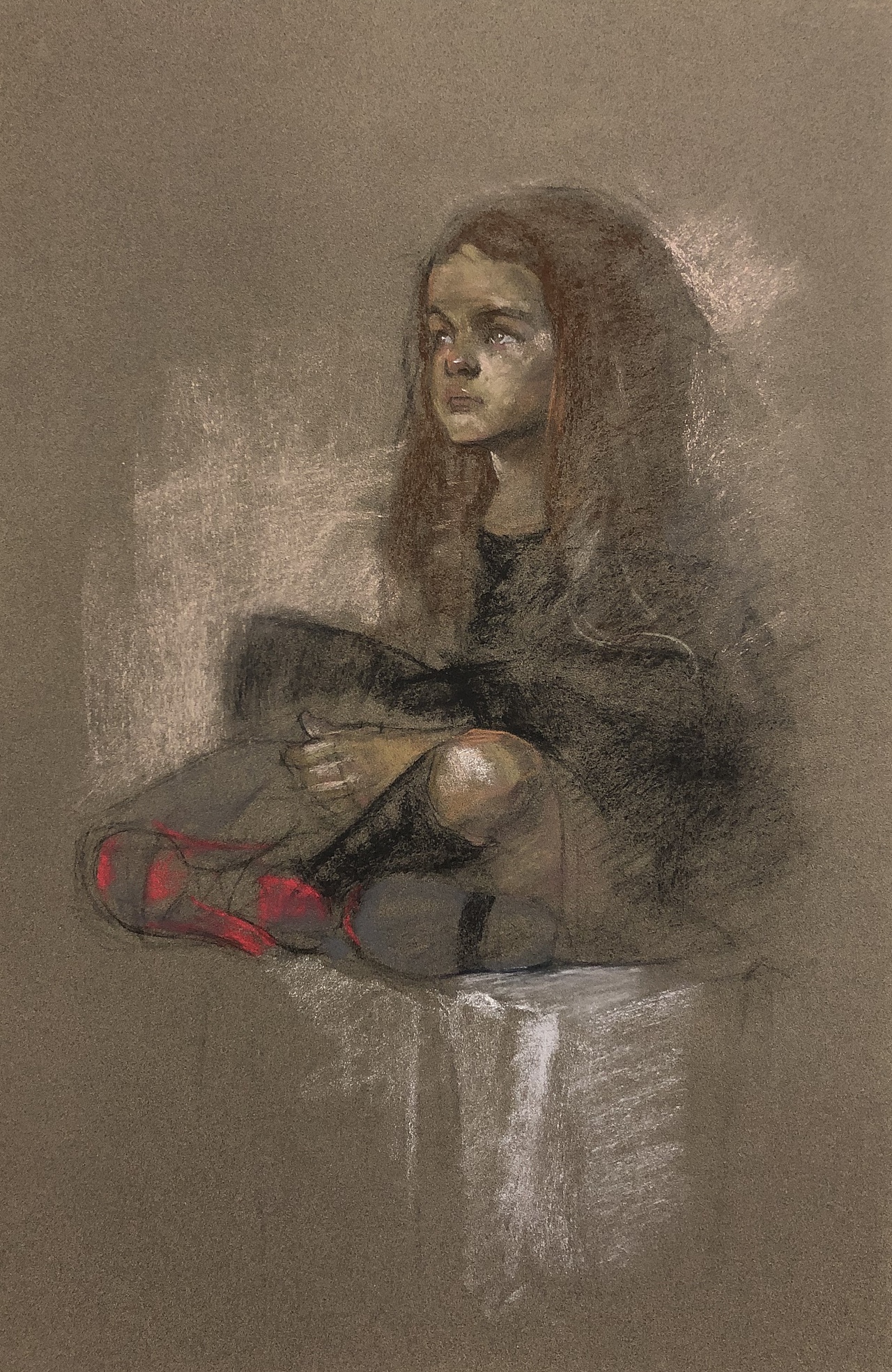 《色粉人物》（图ZMTQzNTI4ODI4） - 绘画 - 站酷设计师何石磊Leo原创素材 - 站酷ZCOOL