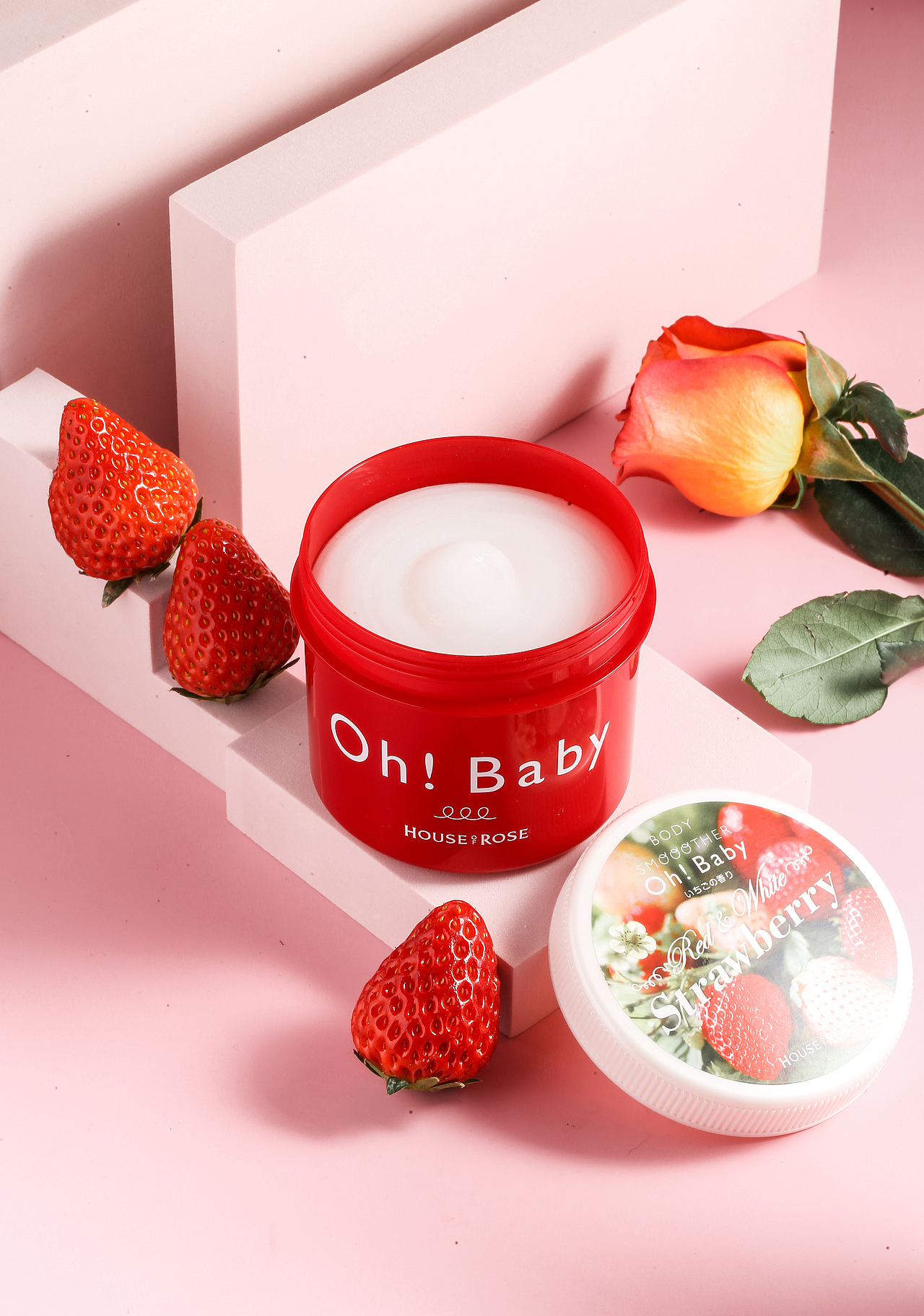 oh baby磨砂膏 拍摄