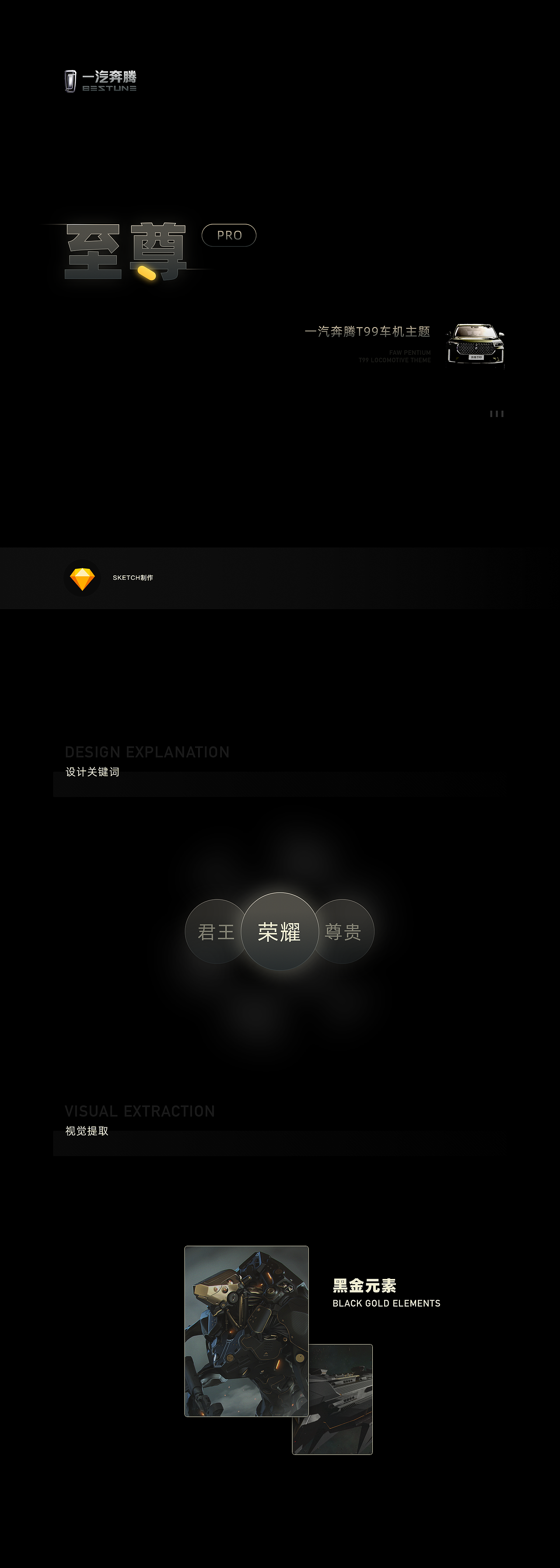 一汽奔腾t99车机主题-至尊vip（图ZMTgwMDgyOTcy） - 主题/皮肤 - 站酷设计师欧巴酱原创素材 - 站酷ZCOOL