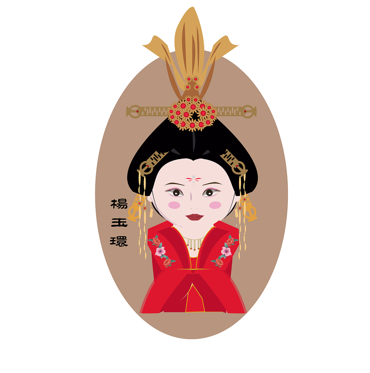 殷桃版的《杨贵妃秘史》（图ZMjM1MTA0Mjcy） - 创作习作 - 站酷设计师顾尘微原创素材 - 站酷ZCOOL