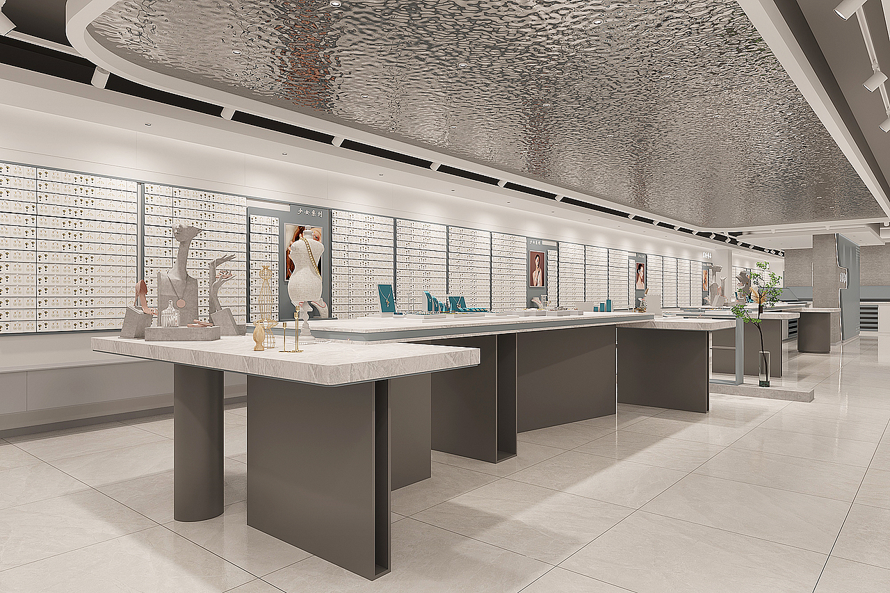 茗隆飾品展廳（圖ZMjQxMjM5MTk2） - 家裝設(shè)計(jì) - 站酷設(shè)計(jì)師小四月design原創(chuàng)素材 - 站酷ZCOOL