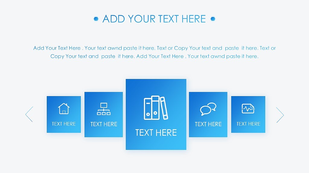 【小苹果】iOS清新多彩通用行业PPT模板