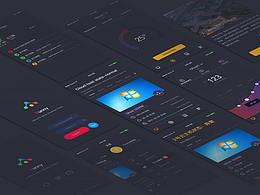 (未落地篇)公有云平臺(tái)-暗色調(diào)設(shè)計(jì)方案