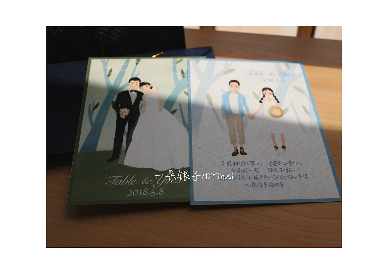 定制小幸福 | 婚礼插画（图ZMTEyMTAwNzY0） - 创作习作 - 站酷设计师银子YinZi原创素材 - 站酷ZCOOL