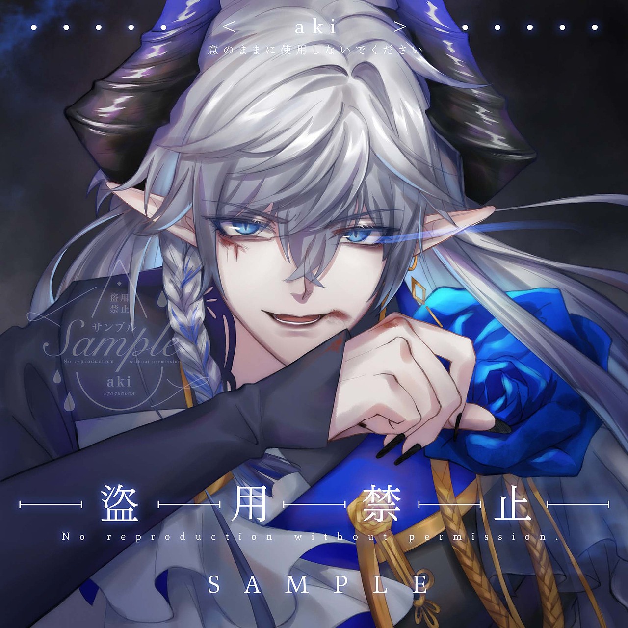 設(shè)計-藍玫瑰 2019/9（圖ZMjIwODc4MzIw） - 創(chuàng)作習作 - 站酷設(shè)計師Gx_aki原創(chuàng)素材 - 站酷ZCOOL