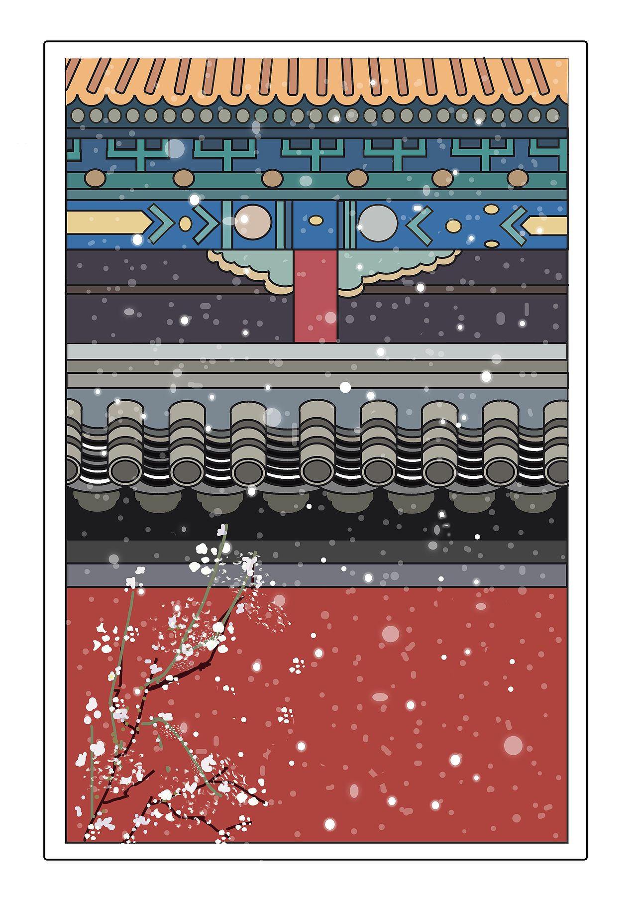 故宮（圖ZMTg2NjMxNjQ4） - 創(chuàng)作習(xí)作 - 站酷設(shè)計師MsPan原創(chuàng)素材 - 站酷ZCOOL