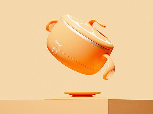 ORANGE-儿童恒温碗