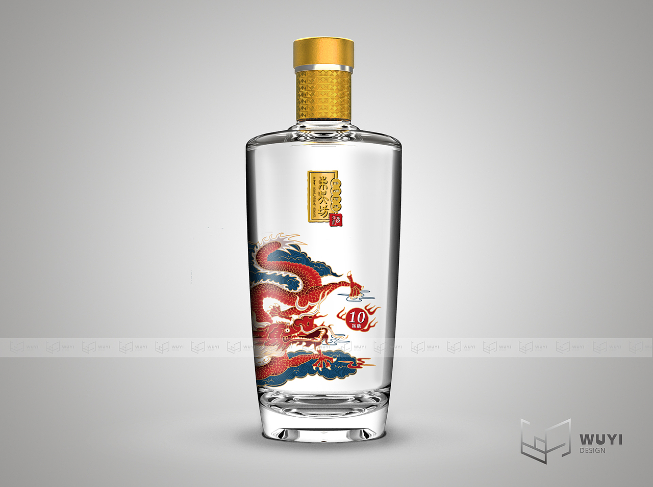 白酒-包装-东吴坊10年原浆