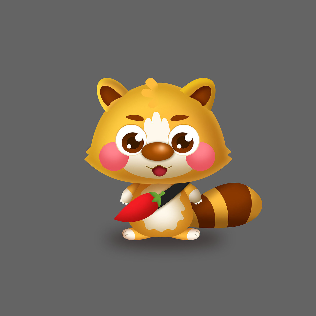 小熊猫吉祥物ip设计