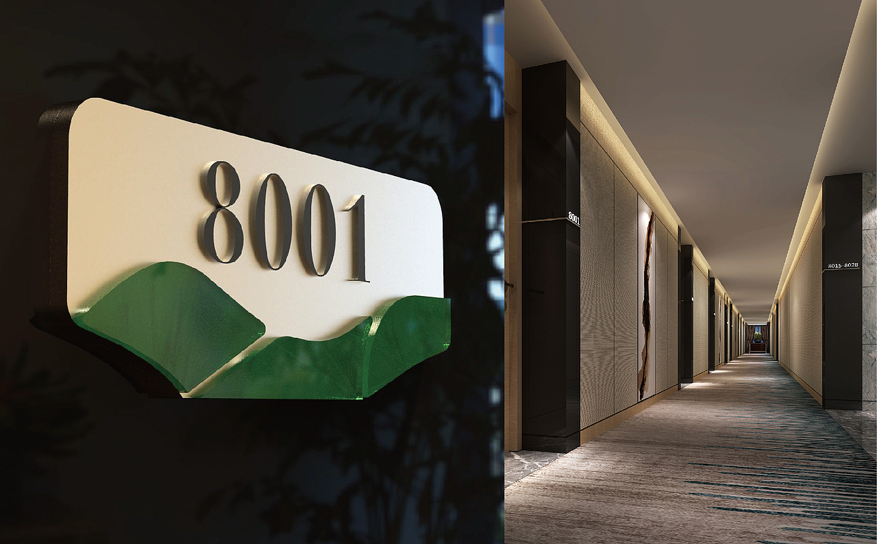 地球绿宝石酒店导视设计（图ZNzU5NTc0NDQ=） - 商业空间设计 - 站酷设计师shall_yip原创素材 - 站酷ZCOOL