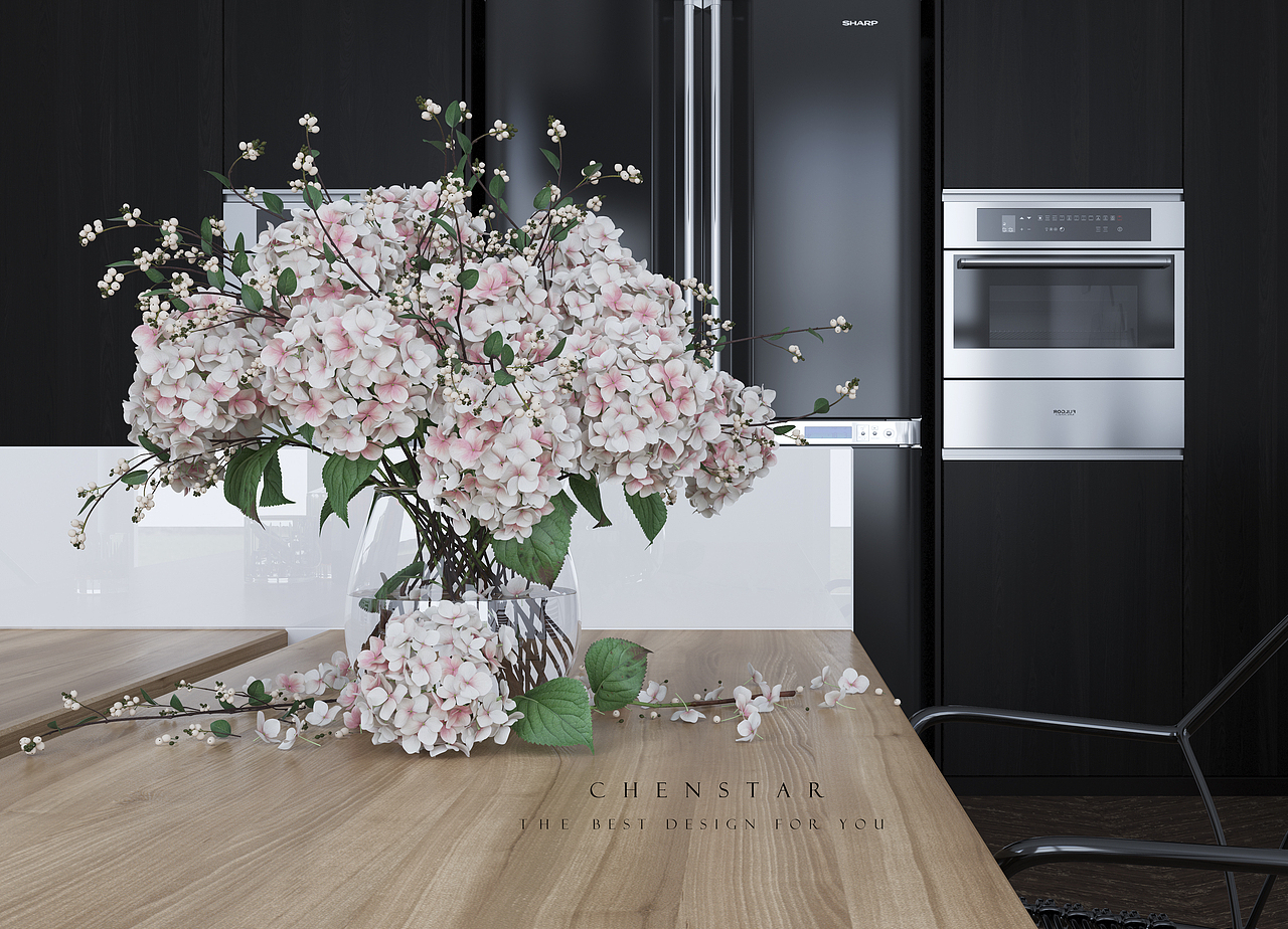 C - 厨房 丨 新年新作（图ZMTAzNDQ1NDYw） - 家装设计 - 站酷设计师奉天久舍空间设计原创素材 - 站酷ZCOOL