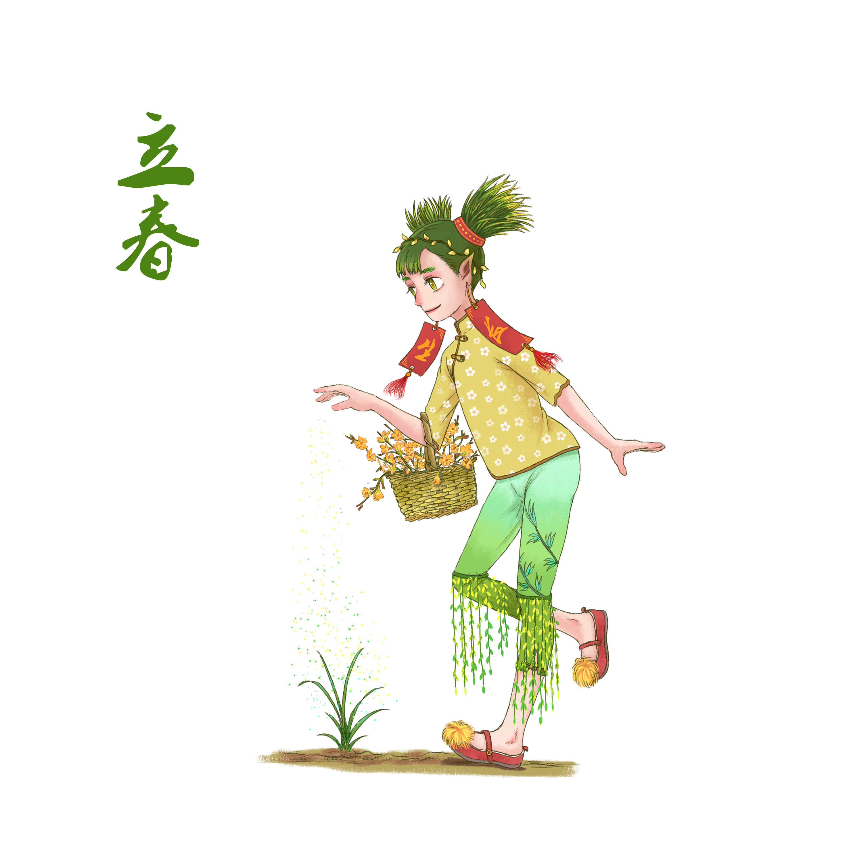 二十四节气拟人原创练习