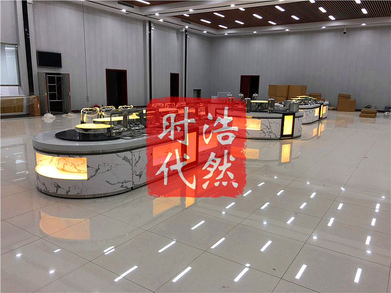 酒店西餐自助餐台定制设计 银行学校职工食堂取餐台