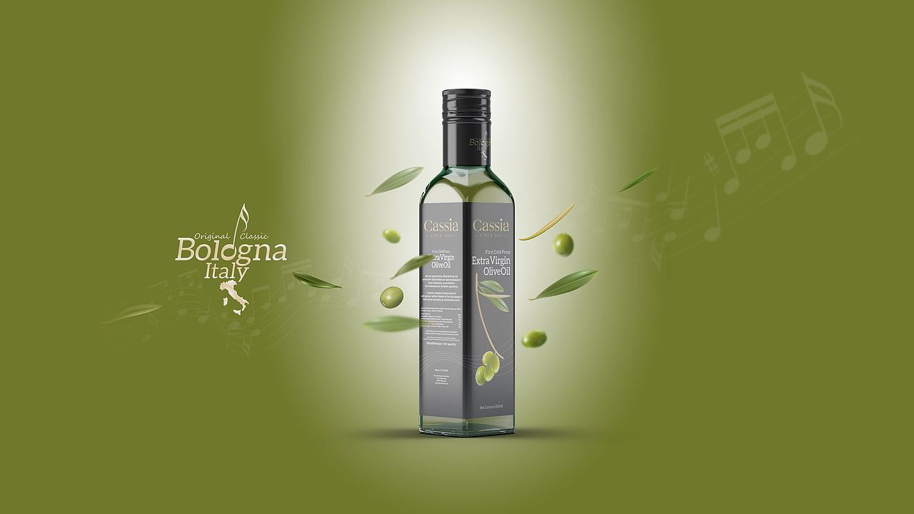 橄榄油包装设计:产地经典