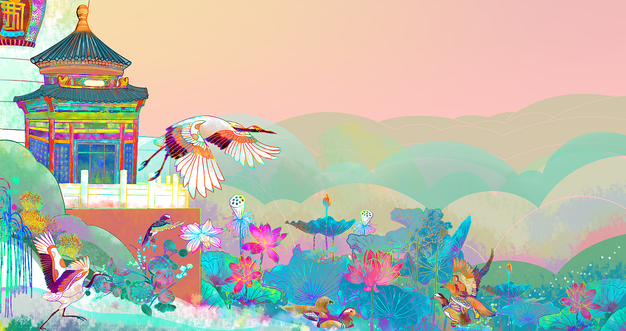 超画北京（图ZMjEwNzc2MzYw） - 艺术插画 - 站酷设计师LWYo原创素材 - 站酷ZCOOL
