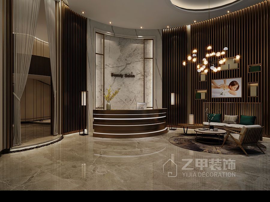 甘肃美容院设计|兰州,天水,白银美容院装修设计