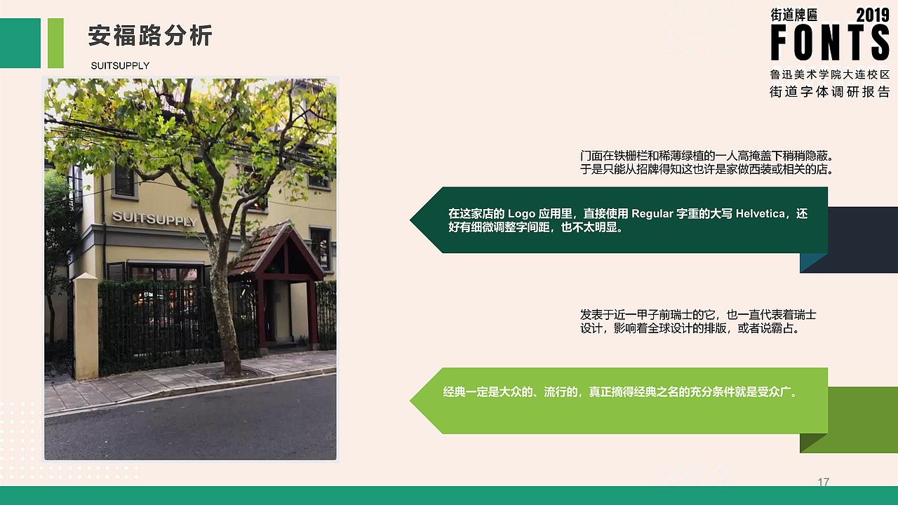 《街道字体调研报告》街道牌匾字体应用设计分析