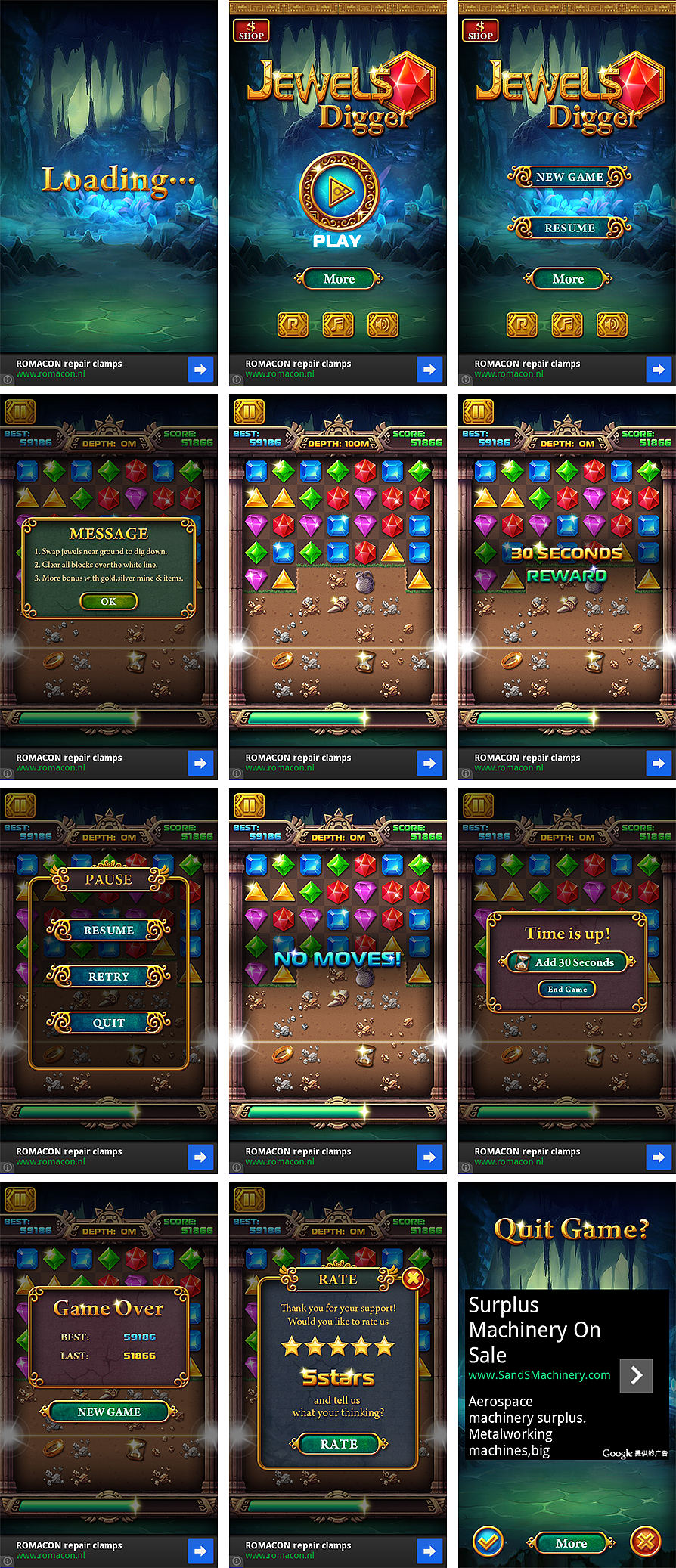 个人游戏美术手绘/设计作品集