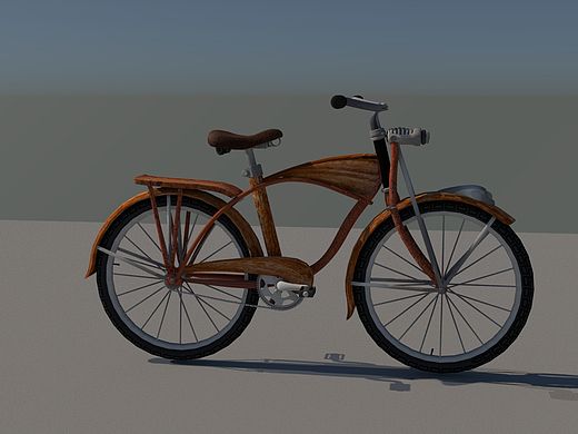 自行车模型