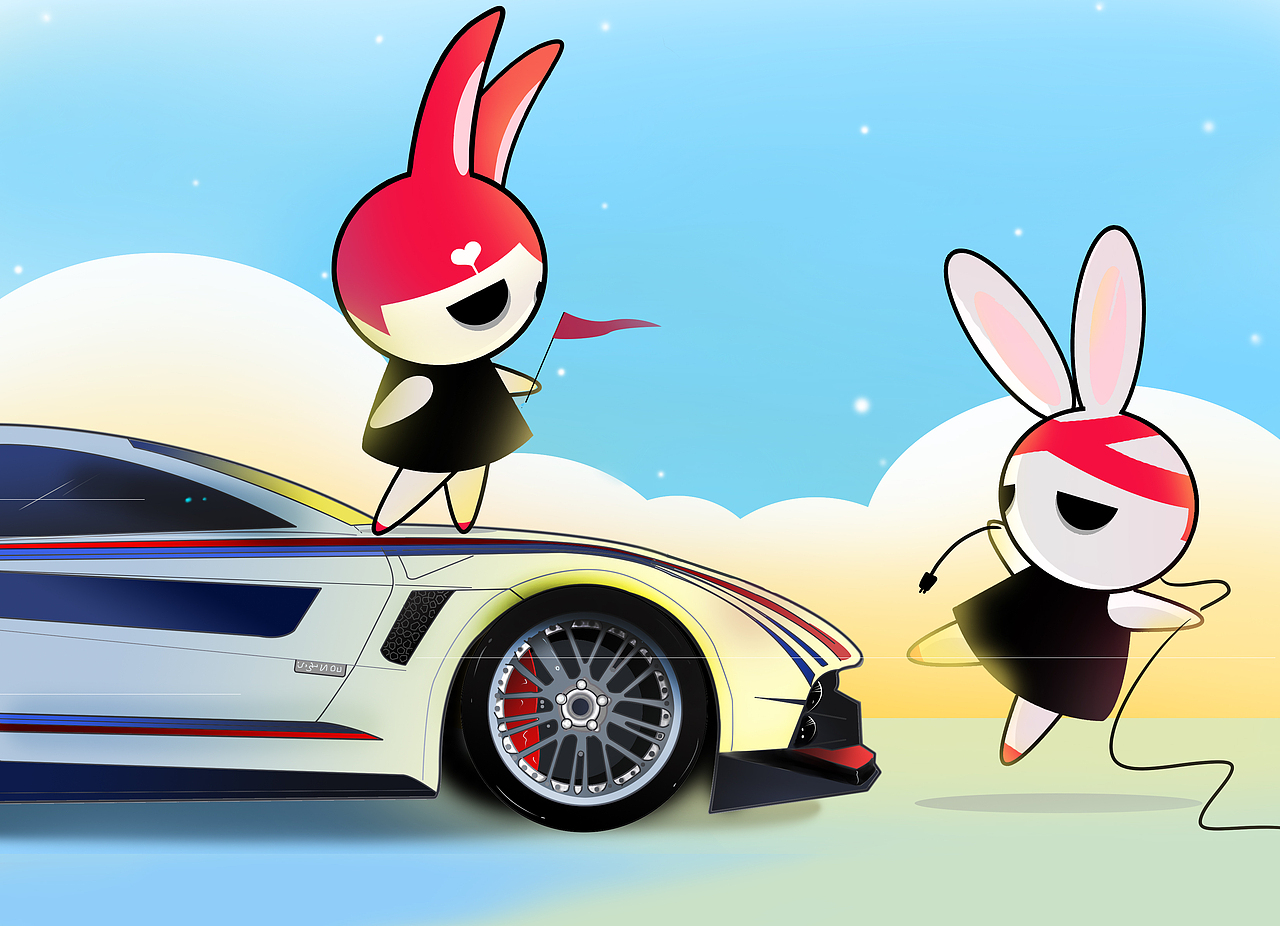 美琳和爱莎｜版画作品欣赏（图ZMzU3NjI2ODYw） - IP形象 - 站酷设计师杰森白原创素材 - 站酷ZCOOL