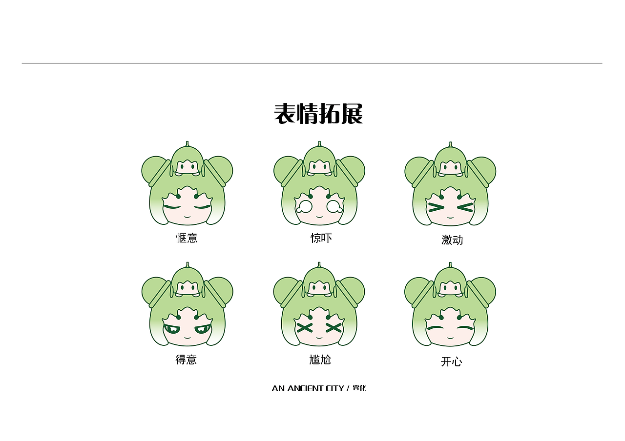 基于宣化区牛奶葡萄文旅IP形象设计