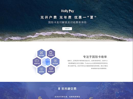 跨境支付官网页面其一