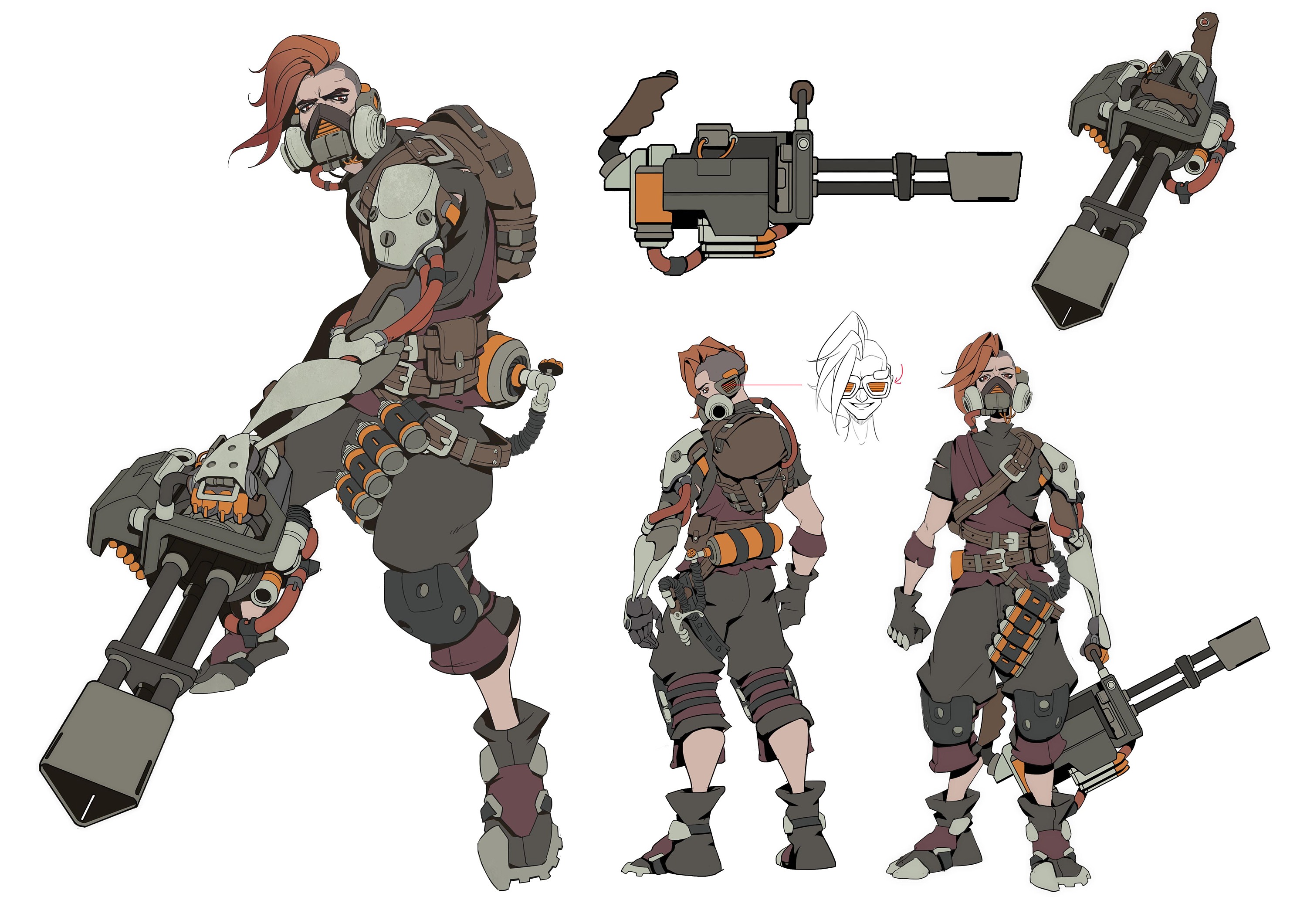 废土男练习|插画|概念设定|贰92 - 原创作品 - 站酷 (zcool)