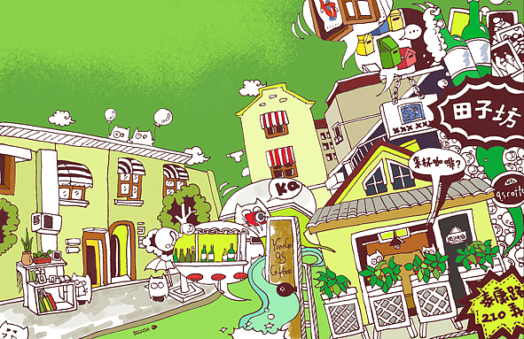 猫空·上海系列城市明信片