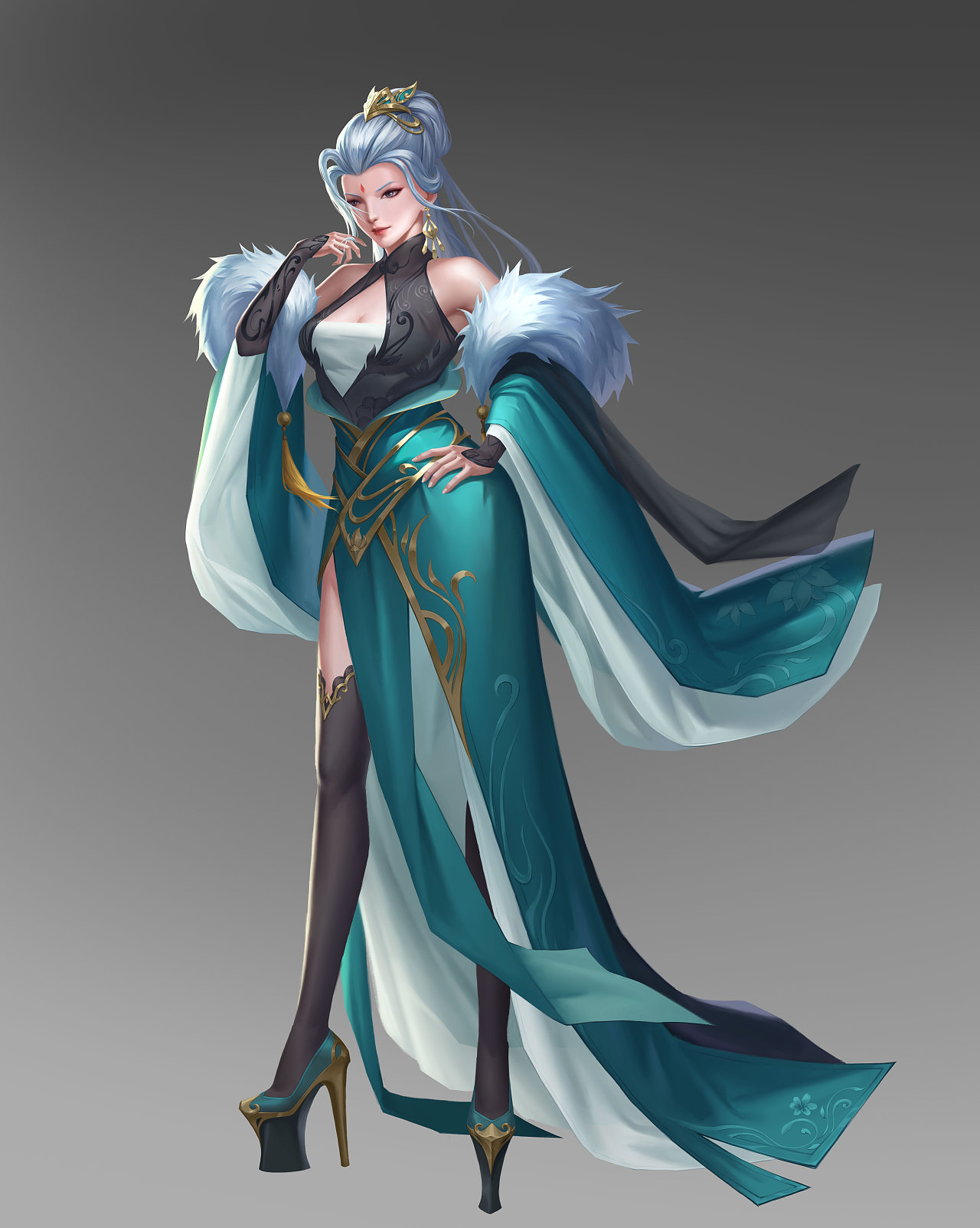 中国风|插画|游戏原画|xianjunzhou_原创作品-站酷zcool