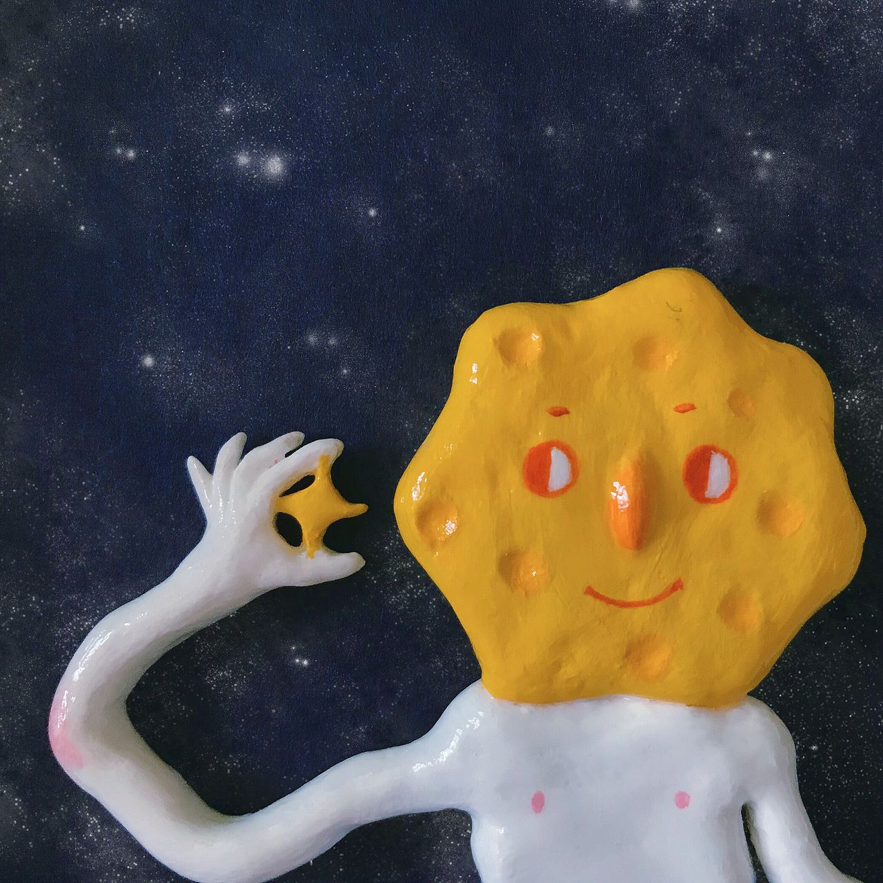 手作—月球星人（图ZMTE2NDgyMjMy） - 其他手工艺 - 站酷设计师肉干蛋原创素材 - 站酷ZCOOL