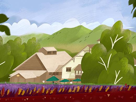 关于北海道的小画