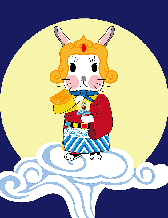 2018中秋图案兔爷