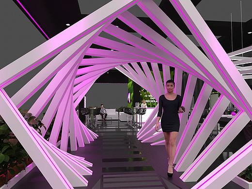 国外炫酷展会 展览 展位 展台